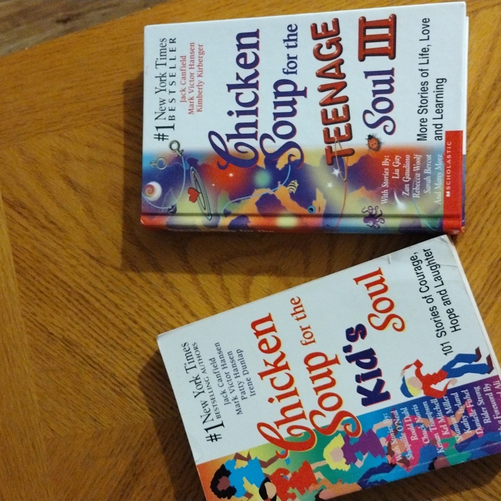 ♥️ Chicken Soul Books Kid's Soul and Teen Aged 3 (both)